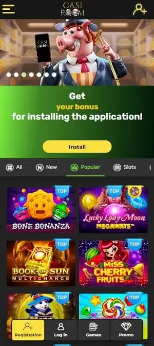 Casiroom Casino Mobile screenshot